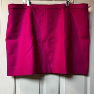 Talbots Vibrant Fuchsia Mini Skirt